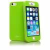Caseual thinSkin Plastic Cover 0.4mm for iphone 5/5s Green TSIP5S-GRN